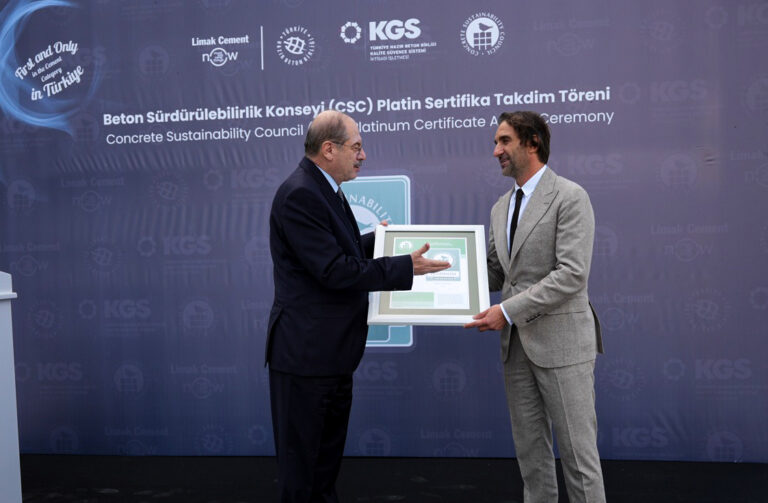 Limak Cement’s Anka Plant Receives CSC Platinum Certification