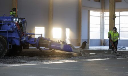 Cemvision Completes Large-Scale Industrial Floor Project Using Near-Zero Cement